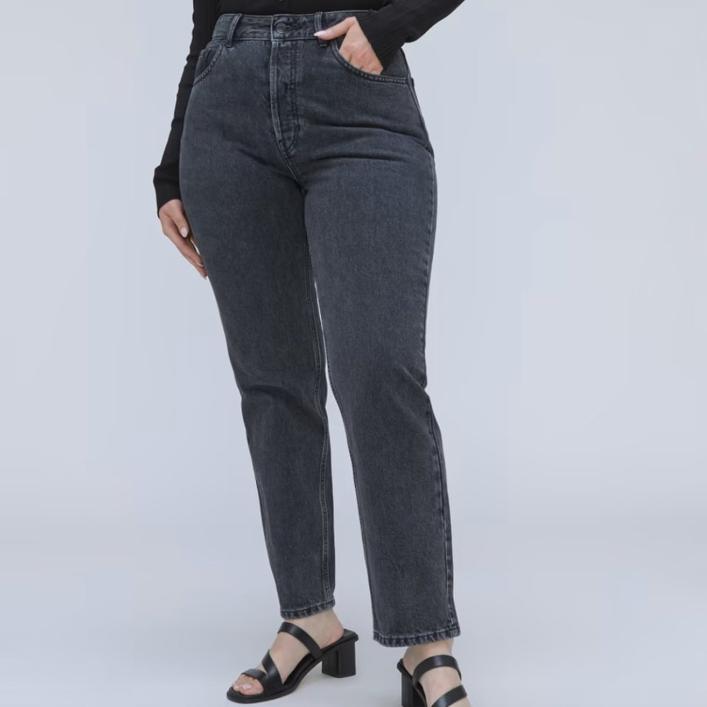 NWT - EVERLANE The Curvy ’90s Cheeky® Jean - 32 Crop